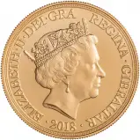 2018 Gold Proof Sovereign Falklands Conflict set  Coin Gibraltar 5 Coins obverse