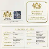 2019 Gold Proof 50th Anniversary Moon landing $5 Coin With Box with Cert PR-70 with certificate