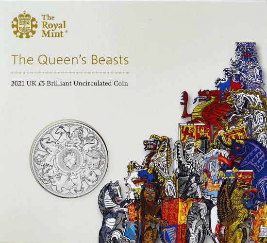 2021年 The Queen's Beasts　クイーンズビースト 2021-bullion-the-queens-beasts