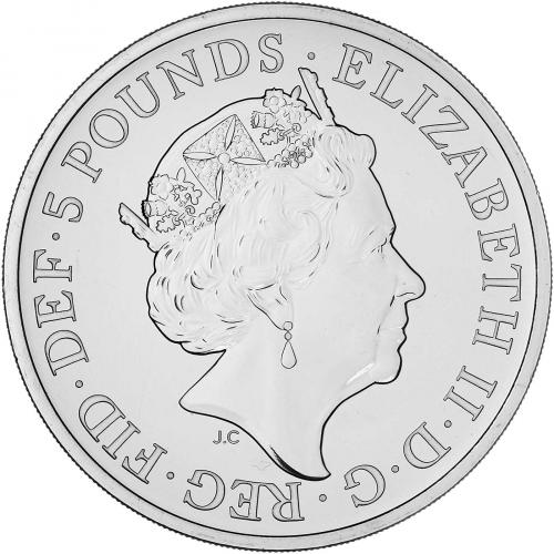 2021 Queen's Beasts Completer £5 Coin | Chards