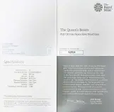 2021 Queen's Beasts 1 oz Silver Proof Coin - Completer Coin with certificate