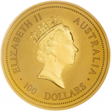 1998 1 oz Gold Tiger Perth Mint Coin | Chards