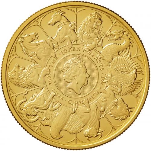 2021 Queen's Beasts 1 oz Gold Completer Coin | Chards