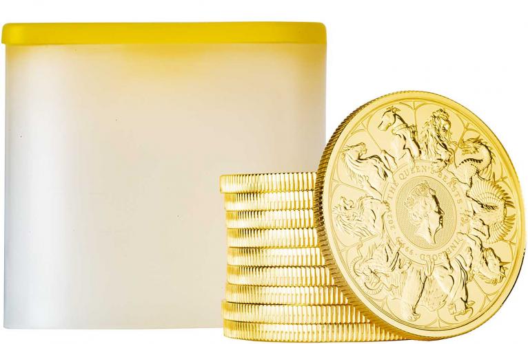 2021年 The Queen's Beasts　クイーンズビースト 2021 Queen's Beast Collection Completer Coin 2 oz 9999