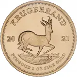 2021 1 oz Gold Krugerrand Bullion Coin