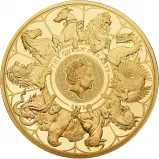 2021 1 kg Gold Proof Queen's Beasts Completer Coin Reverse