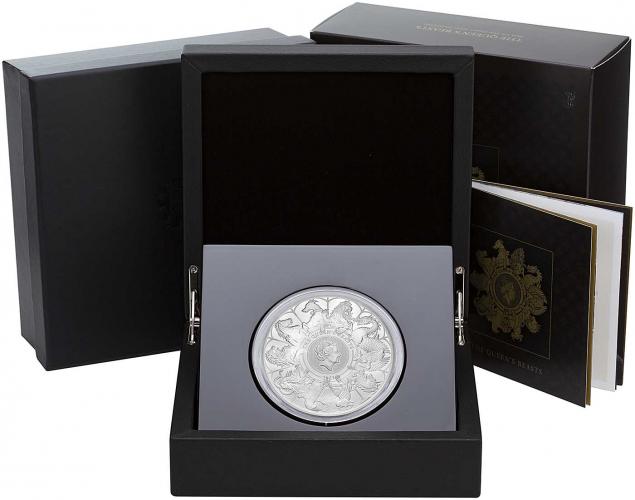 2021 Queen's Beasts 5 Ounce Silver Proof Coin | Chards
