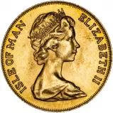 1974 Isle of Man Gold Full Sovereign Elizabeth II Bullion Coin