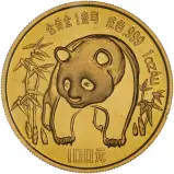 1986 1 oz Gold Panda Bullion Coin