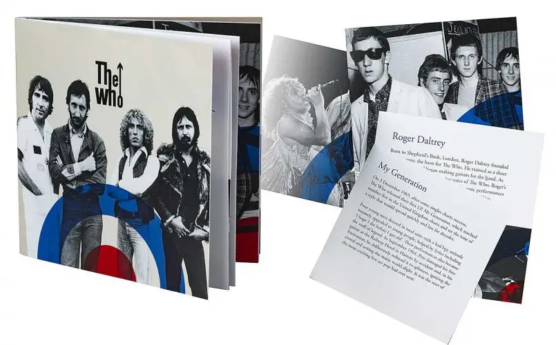 2021 The Who - Music Legends 1 oz Gold Proof Coin booklet