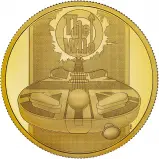 2021 The Who - Music Legends 1 oz Gold Proof Coin rev