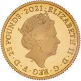 2021 The Who - Music Legends 0.25 oz Gold Proof Coin obverse