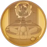 2021 The Who - Music Legends 0.25 oz Gold Proof Coin reverse