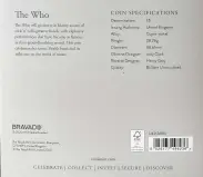 2021 The Who - Music Legends BU £5 Coin specifications
