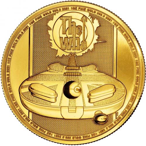 WHO ミュージック レジェンド 1 オンス金貨 100?ポンド イギリス 2021