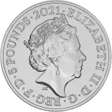 2021 Coloured Base Metal BU British Decimal Elizabeth II The Who Pound Sterling £5  Coin Single United Kingdom The Royal Mint obverse