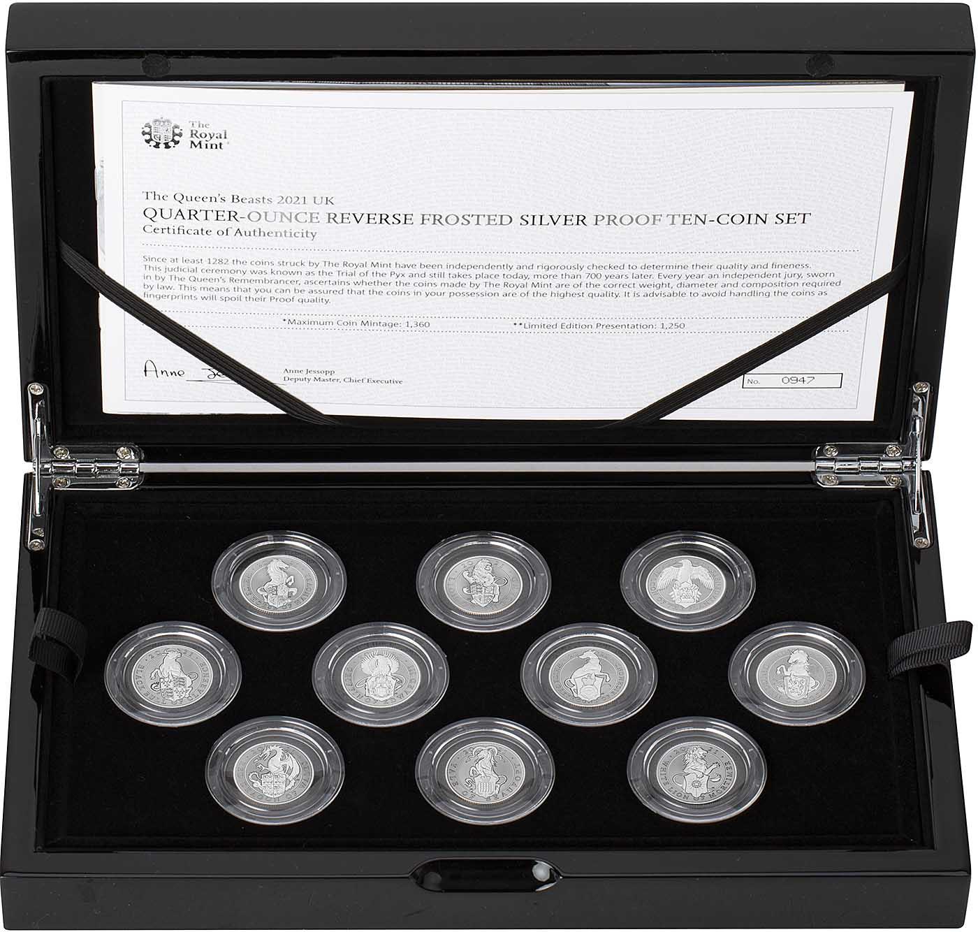 The Queen's Beasts コンプリート11枚セット❗️ Queen's Beast Full Collection - ATS Bullion