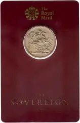 2015 Gold Sovereign Bullion Coin - In Blister Pack