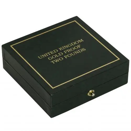 1995 Proof 'Dove of Peace' £2 Gold Coin With Box box