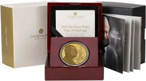 2021 Prince Philip Memorial 2 oz Gold Proof Coin