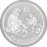 2016 Silver Bullion 1 Ounce Lunar Year of the Monkey Coin - Perth Mint