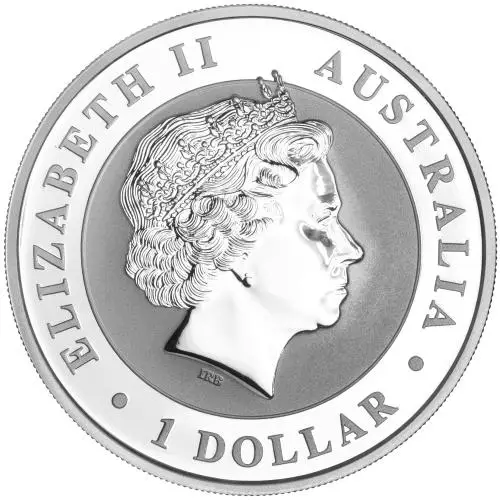 2018 Silver 1 oz Emu Perth Mint Bullion Coin - Pre-owned obverse