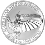 2018 Silver 1 oz Bird Of Paradise Perth Mint Bullion Coin - Pre-owned