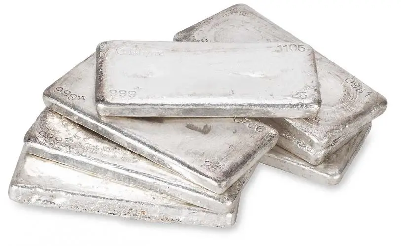 780 Gram Silver Bullion Ungraded Best Value  Bar Pre-Owned C. Rhyne & Associates stack of 7