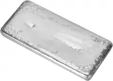 780 Gram Silver Bullion Ungraded Best Value  Bar Pre-Owned C. Rhyne & Associates side view