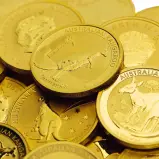 Gold Kangaroo Nugget 1 oz Bullion Coins - Minty mixed stack shot chards image square crop