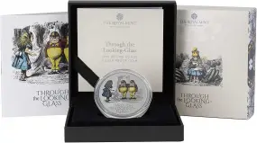 2021 Alice Through the Looking Glass 1 oz Silver Proof Coin