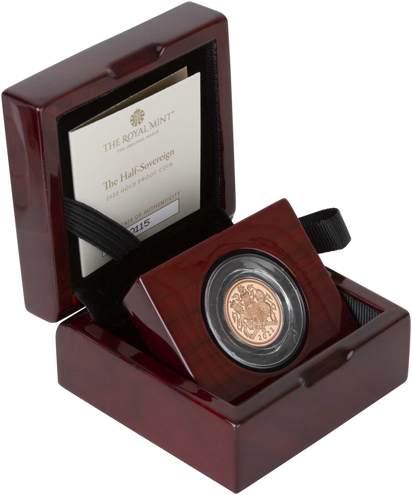 コレクション Half Sovereign 2022 GOLD PROOF COIN 2022 Proof Half Sovereign | Platinum Jubilee Coin