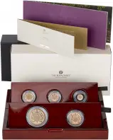 2022 5-Coin Gold Proof Sovereign Set with box