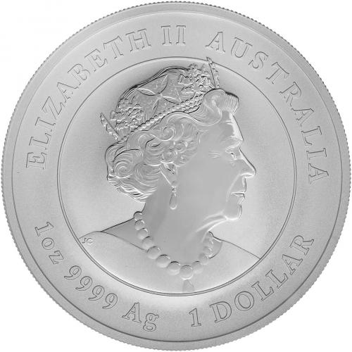 Perth Mint-オーストラリア タスマニアン タイガー純銀プルーフ  Perth Mint-オーストラリア タスマニアン タイガー純銀プルーフ