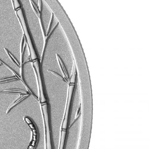 2022 Year of the Tiger Perth Mint Lunar 5 oz Silver Bullion Coin security feature