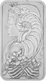 Silver 1 oz Bullion Bar PAMP Fortuna - Pre-Owned