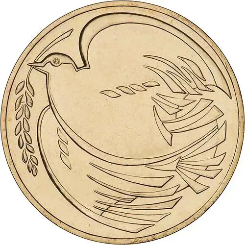 1995 UK Coin £2 BU Peace Dove - WWII 23678