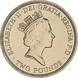 1995 UK Coin £2 BU Peace Dove - WWII 23677
