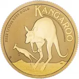 2022 Kangaroo Nugget 0.1 oz Gold Perth Mint Bullion Coin