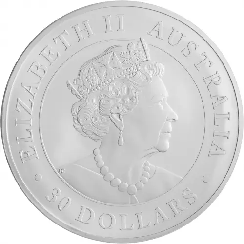 Perth Mint 2022 1 kg Silver Koala Bullion Coin Obverse