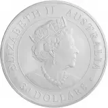 Perth Mint 2022 1 kg Silver Koala Bullion Coin Obverse