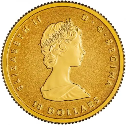2019 Gold Proof 0.25 Ounce Maple Coin Royal Canadian Mint 3
