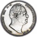 1831 William IV Silver Sixpence gVF Obverse