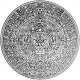 Silver Towne Mint Aztec Calendar 1 oz Silver Round - Pre-Owned