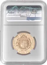 1989 Double Gold Proof Sovereign NGC PF-69 ULTRA CAMEO Coin