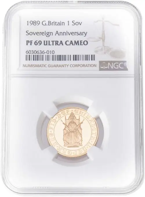 1989 Sovereign NGC PF-69 ULTRA CAMEO obverse