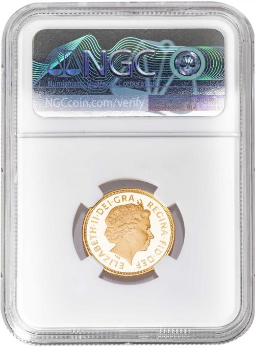 2005 Sovereign Gold Proof NGC 