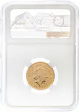 2017 NGC Gold Graded Full Sovereign Elizabeth II  Coin Slabbed Collectable United Kingdom Bombay Mint MS-69 DPL obverse