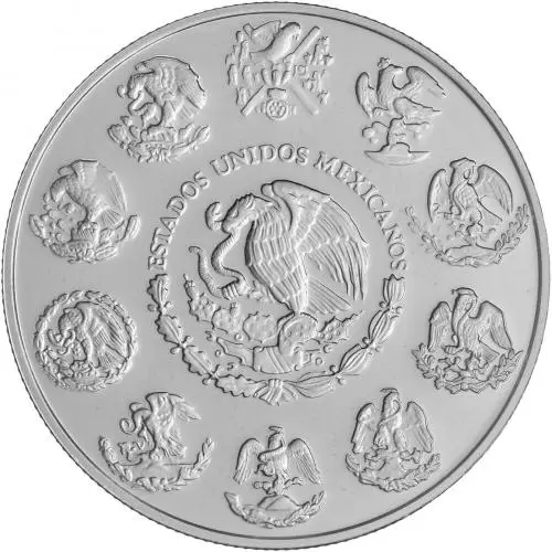2018 Silver Proof Libertad Coin - Mexico City Mint reverse