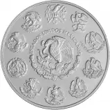 2018 Silver Proof Libertad Coin - Mexico City Mint reverse